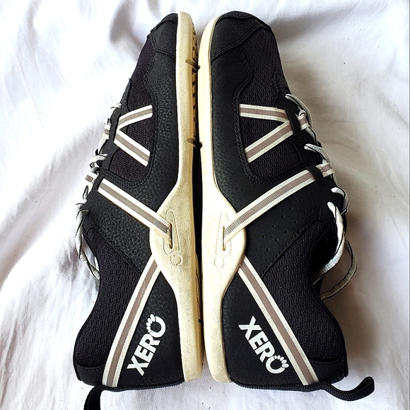Xero Men's Prio Minimalist Lightweight Running Fitness Shoes Black/White Size 9 - Picture 5 of 8